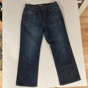Lucky Brand men’s jeans price is firm.